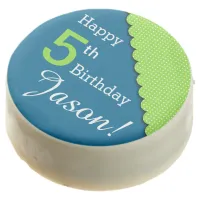 Polka Dot Birthday Lime Green PBGX Chocolate Covered Oreo