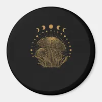 Aesthetic Mushroom Cottage Goblincore Magnet