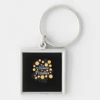 Italian Christmas Tis The Season For Pizzelles Keychain