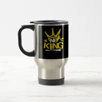 No King Minimal Clean Travel Mug