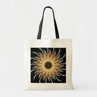 Fractal Sunflower Bag