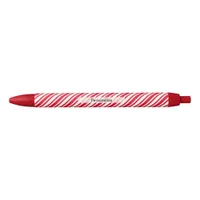 Personalized Classic Candy Cane Stripe Pen