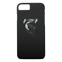 Funny Crow Retro Classic Style iPhone 8/7 Case