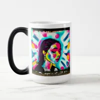 Inspirational Quote | Graffiti Art Woman Color Morph Mug