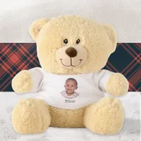 Personalized Photo And Name Cute  Teddy Bear