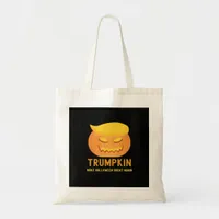 Trumpkin Make Halloween Great Again – Basic Parody Tote Bag
