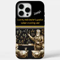 Engaging Math Lesson With a Passionate Teacher iPhone 16 Pro Max Case