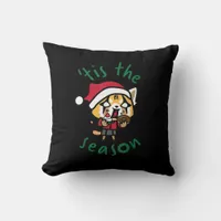 Rage Tis The Season Throw Pillow