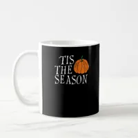 Tis The Season Cute Halloween Pumpkin Coffee Mug