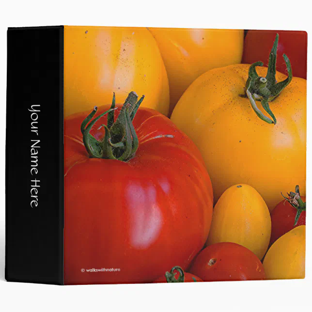 Red Tomatoes, Yellow Tomatoes 3 Ring Binder