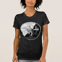 State Quarter of Illinois Reverse Side Faux T-Shirt