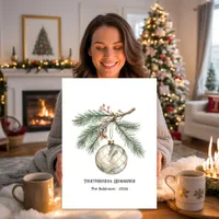 Togetherness Reimagined Rustic Christmas Holiday Card