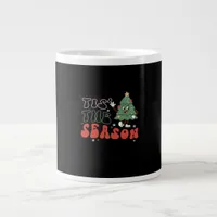 Cute Christmas, Tis The Season Giant Coffee Mug