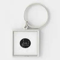 Till Death Do Us Party Classic Keychain