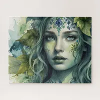Portrait of a woman jigsaw puzzle