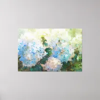 *~*  TV2 Blue Pink Hydrangea art Canvas Print