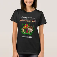 Happy National Mushroom Day | October 15th     T-Shirt