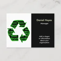 Recycle  Business Cards