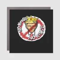 No Kings In America Anti Donald No Kings Day Class Car Magnet