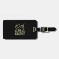 Goblincore Aesthetic Cottagecore Academia Mushroom Luggage Tag