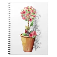 Topiary2 Spiral Photo Notebook