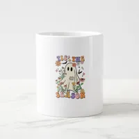 Tis The Season Retro Halloween Party Funny Trendy Giant Coffee Mug
