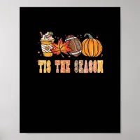 Tis The Season Football By Creative Poster