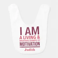 I am a living & breathing example of motivation typography collection