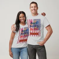 4th of July Happy Birthday America USA 250th T-Shirt