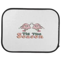 Tis The Season Retro Groovy Christmas Vintage Chri Car Floor Mat