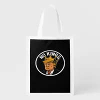 No Kings In America Anti Donald No Kings Day Class Grocery Bag