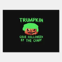 Trumpkin Make Halloween Great Again Grab Em' By Th Sign