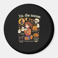 Tis The Season Halloween Anime Icons Fall Design Magnet