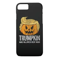 Halloween Great Again Donald  Trumpkin Pumpkin iPhone 8/7 Case