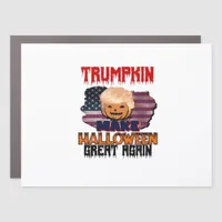 Trumpkin Halloween Classic Car Magnet