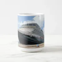 MS Nieuw Amsterdam Cruise Ship on Aruba Coffee Mug