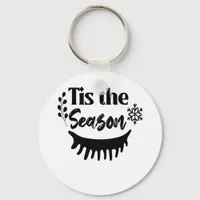 Tis The Season Classic Aesthetic Casual Keychain