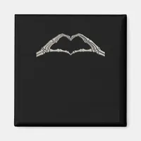 Bone Hands Heart Active Modern Aesthetic Magnet