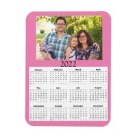 2022 Customized Photo Calendar Mini Magnet