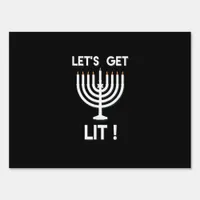 Happy Hanukkah Tis The Season Get Sign