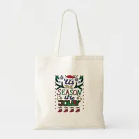 Christmas Tis The Season Tote Bag