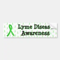 Lyme Disease Awareness Ribbon Bumper Sticker