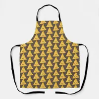 Funny Indian Restaurant Chef Samosa Food Patterned Apron