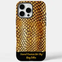 Unique patterns of a poisonous snake’s skin iPhone 16 pro max case