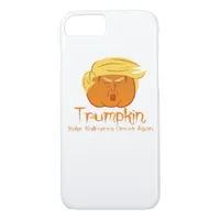 Trumpkin Classic & Funny Design For Halloween iPhone 8/7 Case