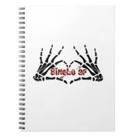 Af Skeleton Hands Heart Moody Aesthetic Notebook