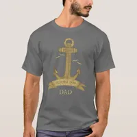 Nautical Old Sea Dog Vintage Anchor Sailor T-Shirt