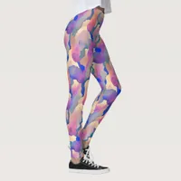 Watercolor Pattern Leggings