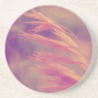 Grass Seed Purple Haze Digital Art Coaster