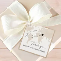 Adventure Awaits Baby Shower Favor Tags